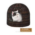 Tidur Rumah Knel House Summer Breathable Rattan Pet Bed